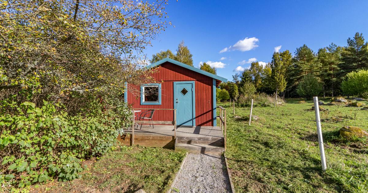 Ferienhaus Texas auf einer Ranch in Südschweden